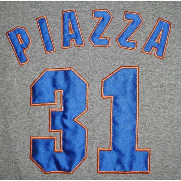 Vintage Y2K Mike Piazza #31 New York Mets Mirage T-Shirt Jersey Men's XXL - Picture 6 of 8